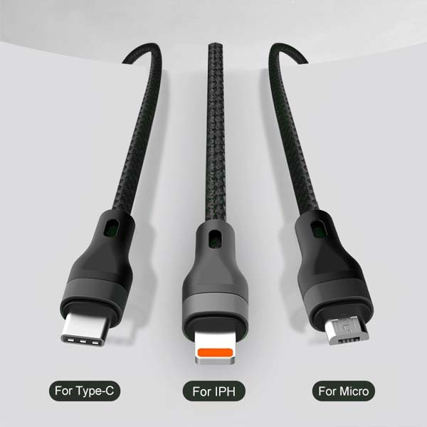 zestaw ecobox transmiter fm 12/24 v bluetooth 2 x usb + pd 20w + kabel usb 3w1 czarny 2,4a