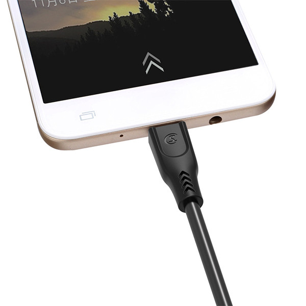 somostel kabel usb - typ-c 3.1a 30w 1m quick charge qc3.0 czarny powerline sms-bt09