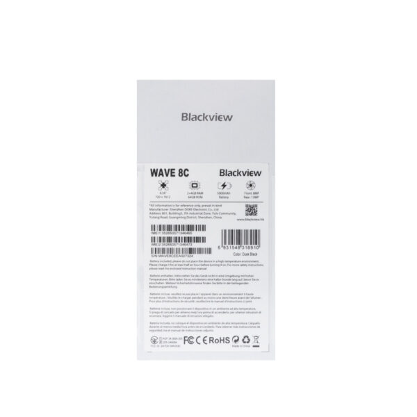 blackview smartfon wave 8c 2gb+4gb/64gb black