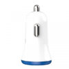 somostel ładowarka samochodowa usb + kabel usb - lightning 3a quick charge qc3.0 biały sms-a46
