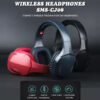 somostel słuchawki bluetooth nauszne cj08 bt 5.0 niebieski stero sms-cj08