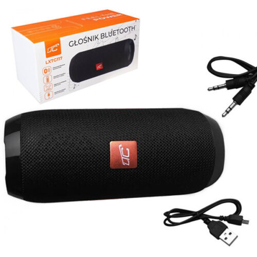 ltc głośnik bluetooth przenośny czarny tuba 10w 68.8 x 160 mm lxtg117
