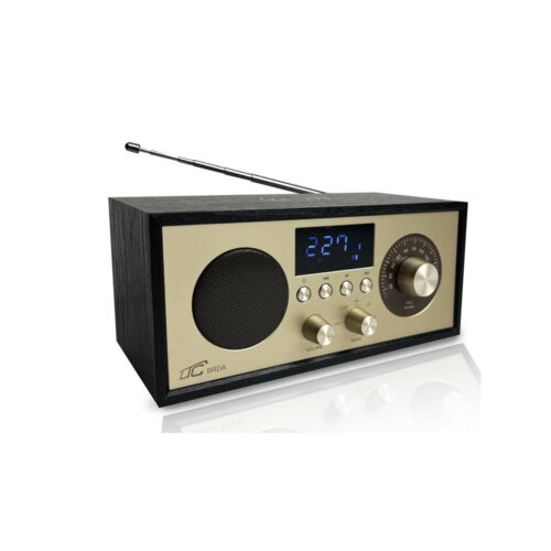ltc radio przenośne retro + ładowarka indukcyjna 10w lxltc511c
