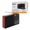 dartel przenośne radio analogowe z funkcją bluetooth rd-180 czerwone
