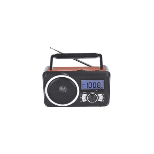 dartel radio analogowe przenośne ciemny brąz rd-20