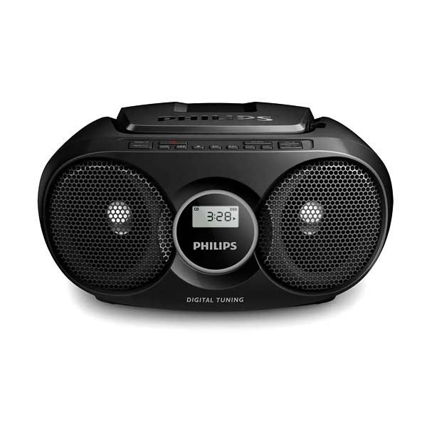 radioodtwarzacz philips boombox cd czarny az215b/12