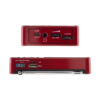 dartel przenośne radio analogowe z funkcją bluetooth rd-180 czerwone