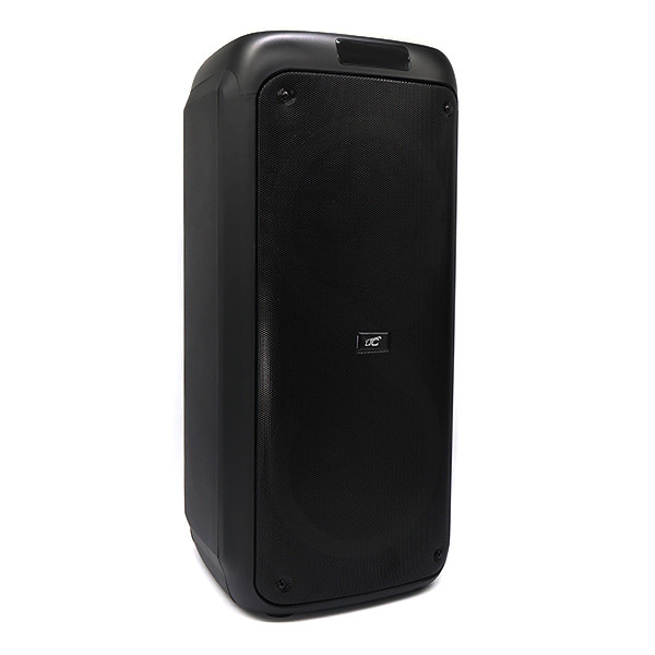 rgb głośnik bluetooth ltc 2x8`` 400w, 2 mikrofony i pilot usb/sd/aux 7200mah lxpa8810