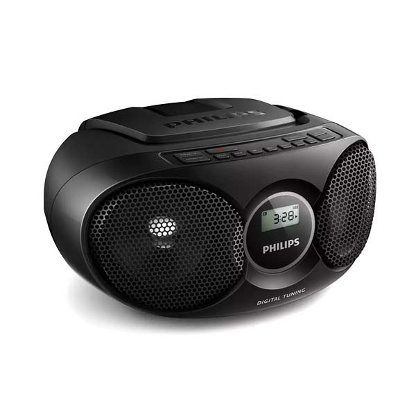 radioodtwarzacz philips boombox cd czarny az215b/12