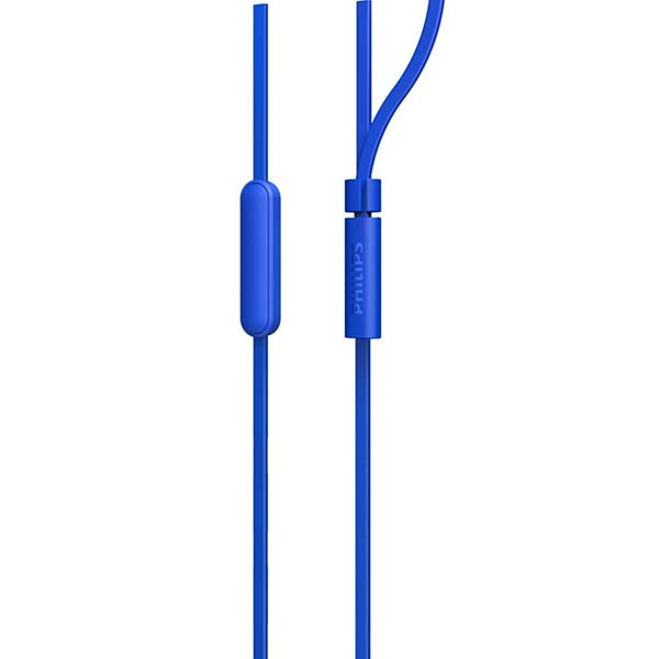philips słuchawki przewodowe douszne jack 3,5 mm niebieski 840063201200