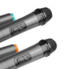 rgb głośnik bluetooth ltc 2x8`` 400w, 2 mikrofony i pilot usb/sd/aux 7200mah lxpa8810