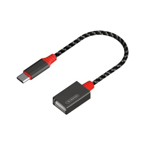 somostel adapter host otg usb - typ-c czarny sms-bz12