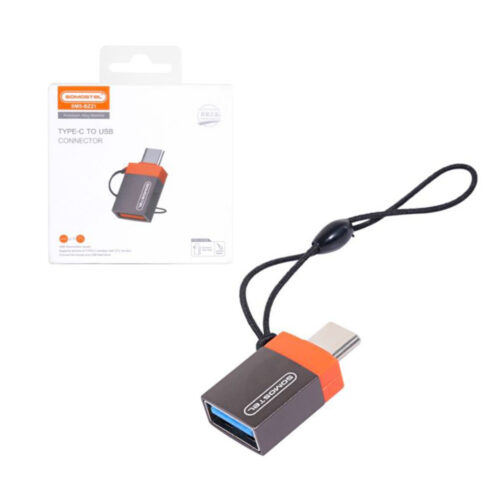 somostel adapter host otg typ-c - usb czarny sms-bz21