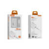 somostel ładowarka sieciowa typ-c + kabel typ-c - lightning 33w 1m pd pps biały sms-q17
