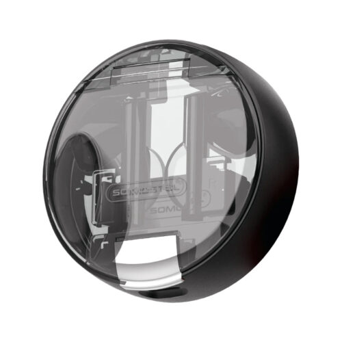 somostel słuchawki bluetooth douszne tws bt 5.3 czarny stero sms-j31