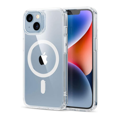 nakładka anti shock magsafe case do iphone 17 pro transparentny