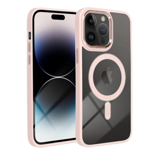 nakładka magsafe color edge case do iphone 17 pro max różowy
