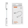 somostel adapter słuchawkowy hf digital dac hi-res audio jack 3.5 mm - typ-c biały sms-bz02
