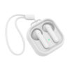 somostel słuchawki bluetooth douszne tws bt 5.0 biały stero sms-j41