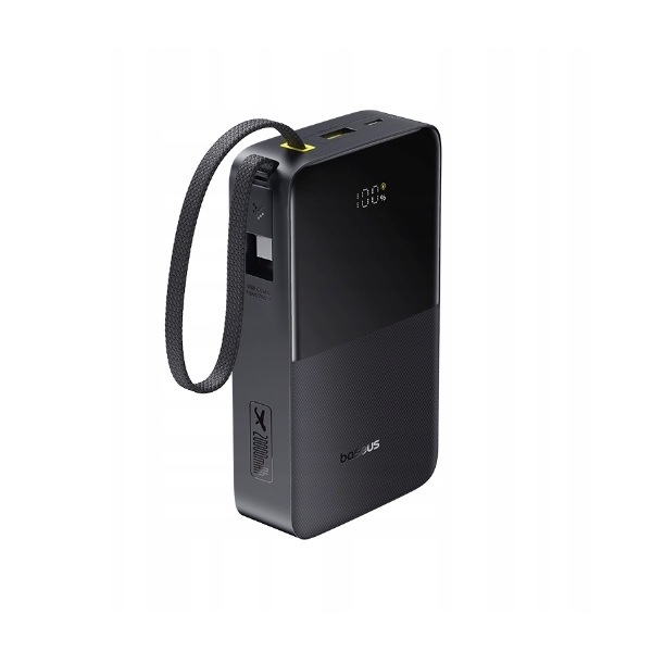 baseus power bank bipow 2 pro czarny 20000 mah