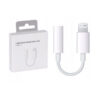 ecobox adapter lightning do mini jack 3,5mm do iphone przejściówka biały bt