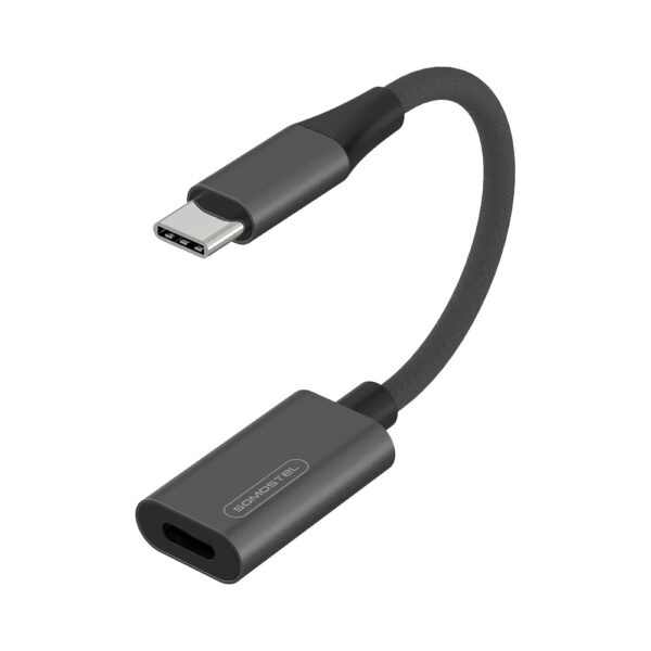 somostel adapter host otg usb - typ-c czarny sms-bz14