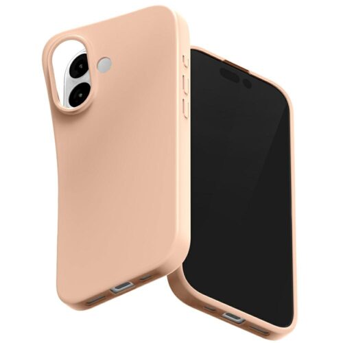 mercury nakładka soft case do iphone 17 pro różowo-piaskowy
