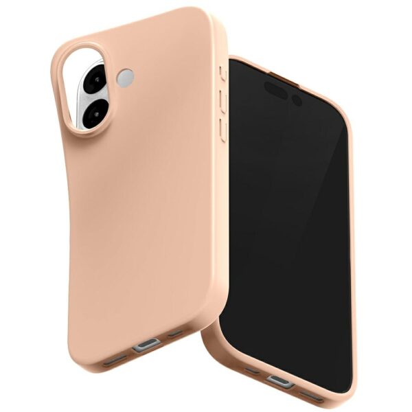 mercury nakładka soft case do iphone 17 pro różowo-piaskowy