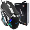 forev mysz przewodowa mechaniczna podswietlana gaming czarny fv-507