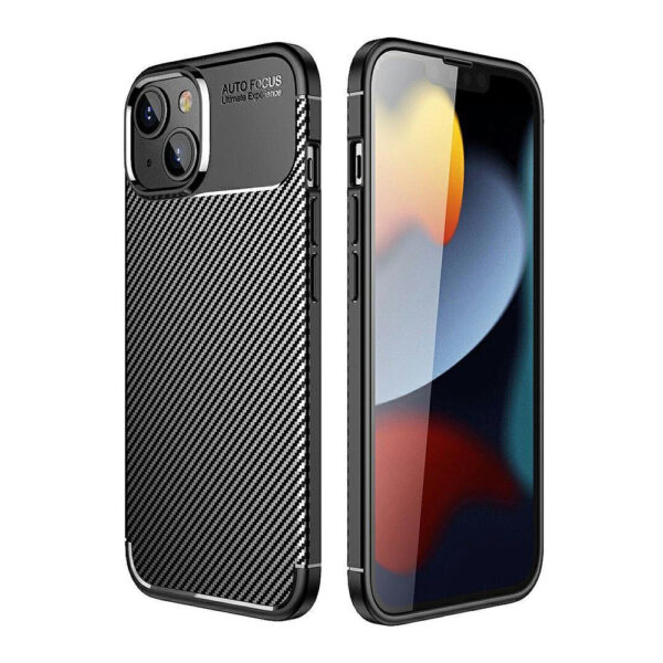 etui carbon case iphone 16 pro czarny