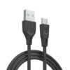 somostel kabel usb - typ-c 3.1a 30w 3m quick charge qc3.0 czarny sms-bt03