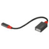 somostel adapter host otg usb - typ-c czarny sms-bz12
