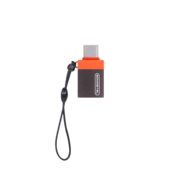somostel adapter host otg typ-c - usb czarny sms-bz21