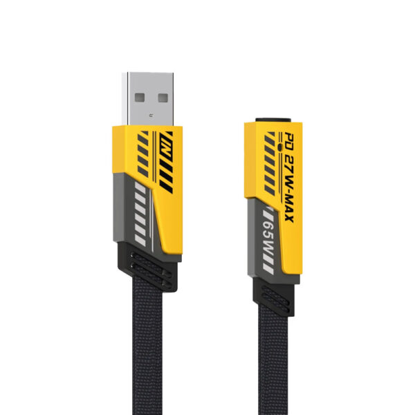 somostel kabel 3w1 usb - typ-c / microusb / lightning 65w 1.2m power delivery pd czarny sms-bj15