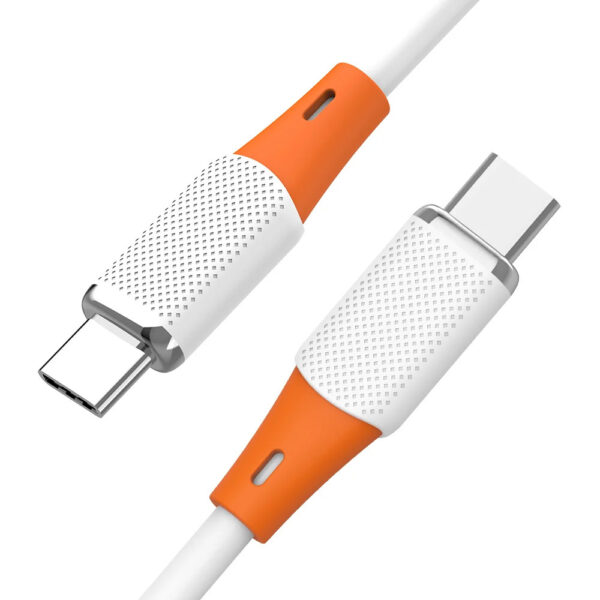 somostel kabel typ-c - typ-c 100w 1m biały sms-bp18