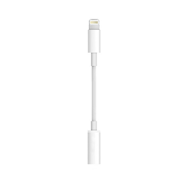 adapter lightning do mini jack 3,5mm przejściówka biały iphone mmx62zm box appx