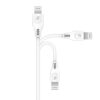 somostel kabel usb - lightning 3.1a 2m qc3.0 biały sms-bt02