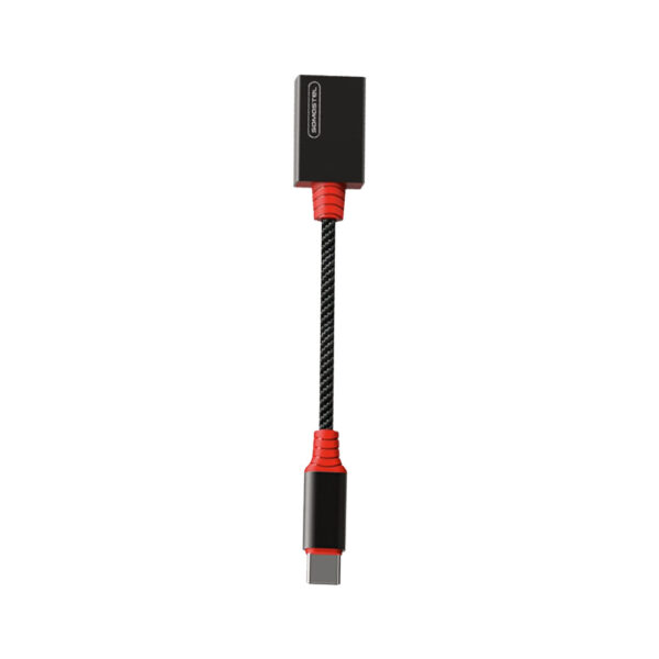 somostel adapter host otg usb - typ-c czarny sms-bz12