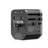 somostel adapter zasilania cały świat 2x usb / typ-c 20w qc pd czarny sms-q43