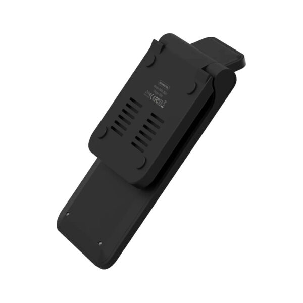 somostel ładowarka indukcyjna bezprzewodowa qi 15w czarna fast charger sms-zb21