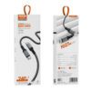 somostel kabel usb pd wzmacniany typ-c - typ-c 240w 1m pd czarny sms-bw22