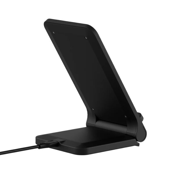 somostel ładowarka indukcyjna bezprzewodowa qi 15w czarna fast charger sms-zb21