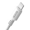 somostel kabel typ-c - lightning 5a 20w 1.2m power delivery pd biały powerline sms-bp10