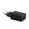 denmen ładowarka sieciowa usb + kabel usb - typ-c 2.4a 12w czarny dc01tb