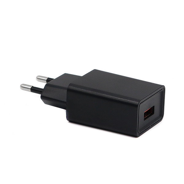 denmen ładowarka sieciowa usb + kabel usb - typ-c 2.4a 12w czarny dc01tb