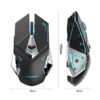 forev klawiatura bezprzewodowa + mysz zestaw gaming podświetlana rgb fv-380