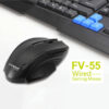 forev mysz przewodowa business czarna fv-55 czarna
