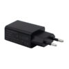 denmen ładowarka sieciowa usb + kabel usb - typ-c 2.4a 12w czarny dc01tb