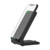 somostel ładowarka indukcyjna bezprzewodowa qi 15w czarna fast charger sms-zb21