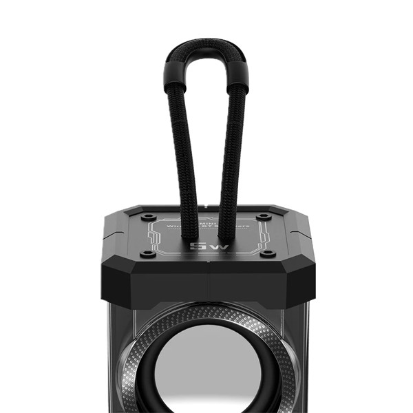 somostel głośnik bluetooth półprzeźroczysty parowanie stereo sms-h607
